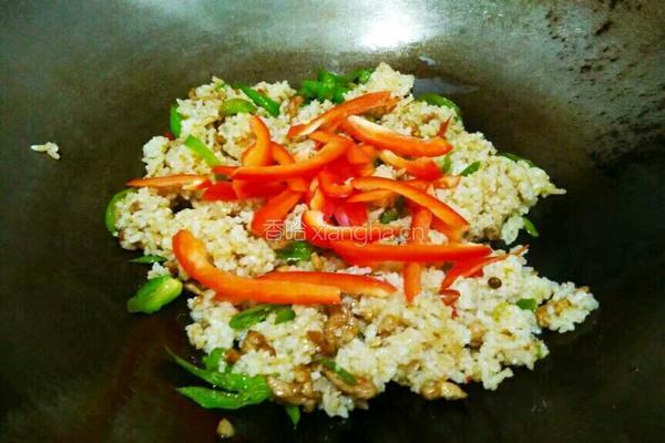 双椒肉丝炒饭的做法图解19