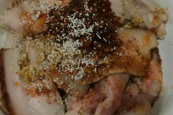 盐菜扣肉的做法图解3