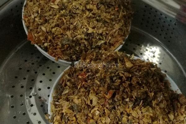盐菜扣肉的做法图解5