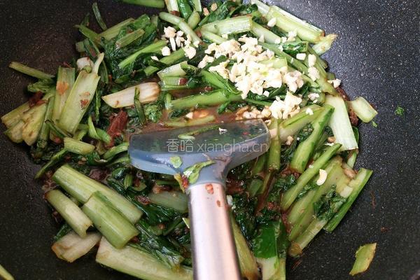 香菇酱炒小白菜的做法图解5