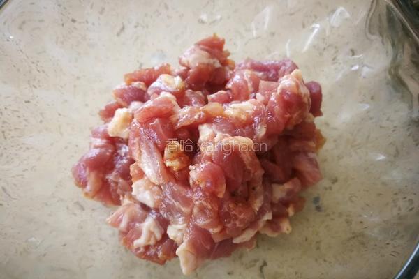 肉末酸豆角（酸豇豆）的做法图解3