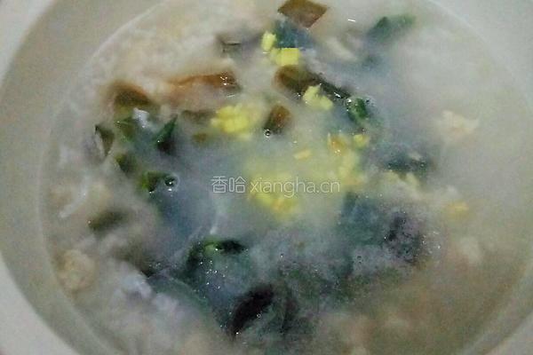 皮蛋瘦肉粥的做法图解7