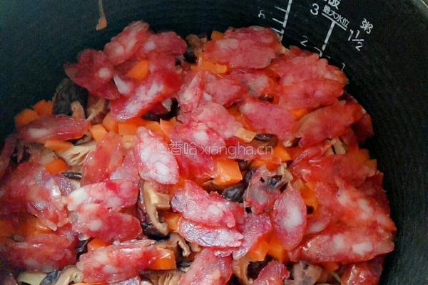 懒人腊肠饭的做法图解6