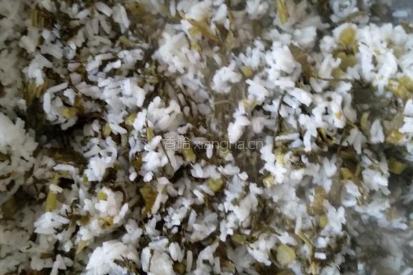 菜蒸饭的做法图解15