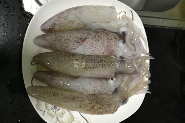 爆炒鱿鱼?的做法图解2