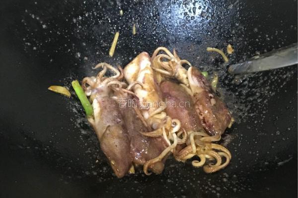 爆炒鱿鱼?的做法图解7