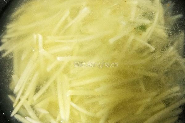 土豆丝汤的做法图解3