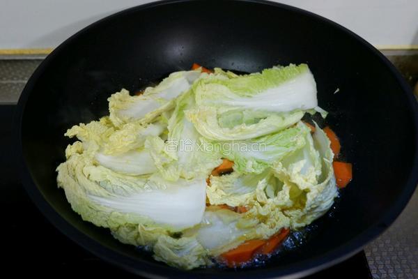 上汤花蛤娃娃菜的做法图解7