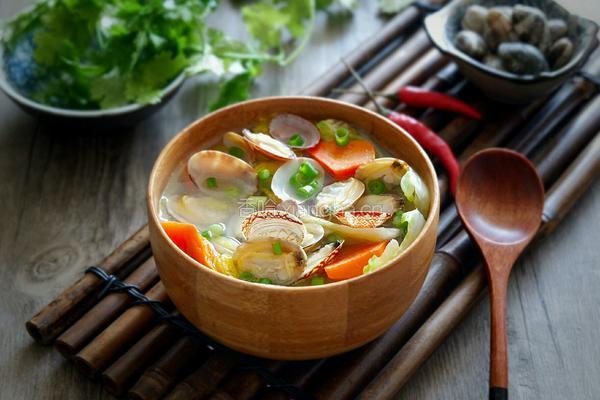 上汤花蛤娃娃菜的做法图解10