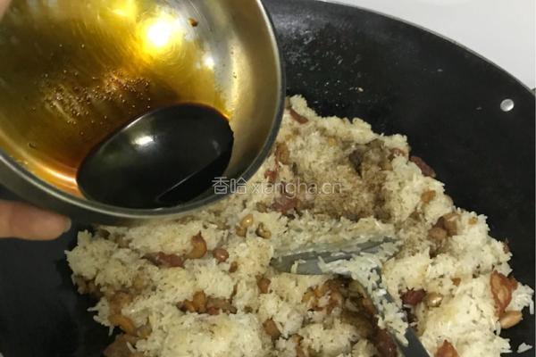 生炒糯米饭的做法图解8