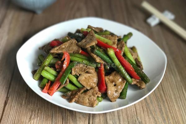 蒜苔炒猪肝的做法图解14