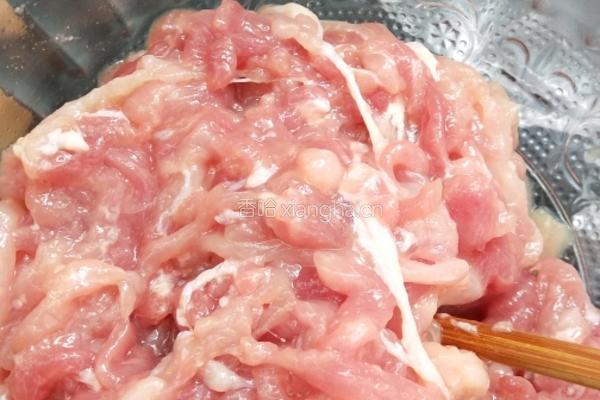 开胃肉酱菜的做法图解1