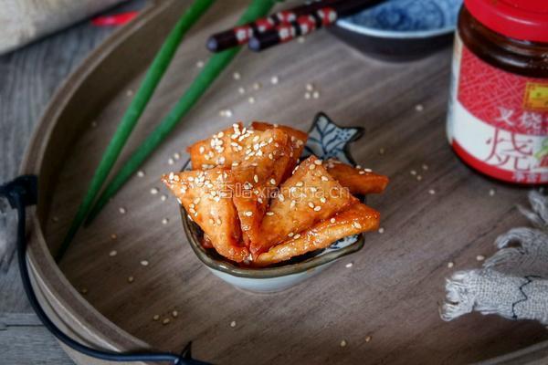 蜜汁叉烧豆腐角的做法图解9