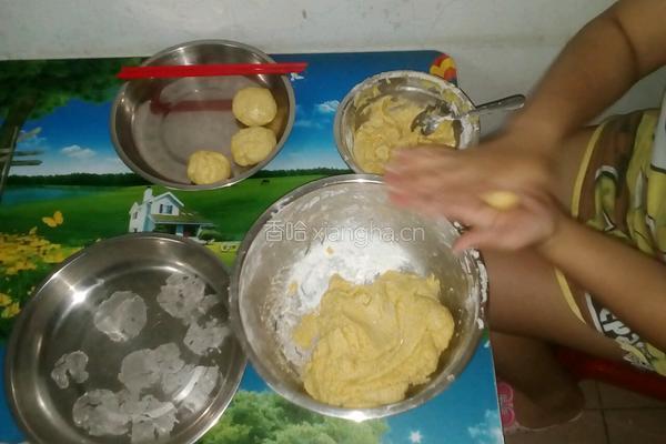 南瓜饼的做法图解4