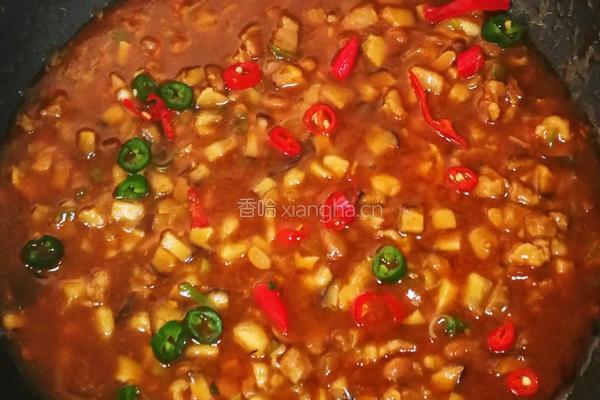 (香菇肉卤)炸酱面 的做法图解8