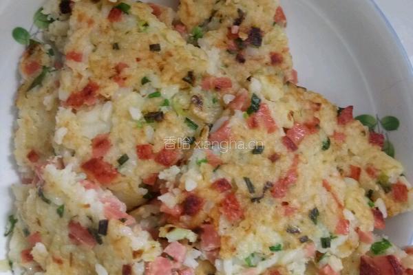 火腿饭饼