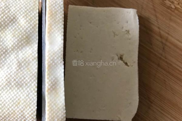 香煎豆腐的做法图解4