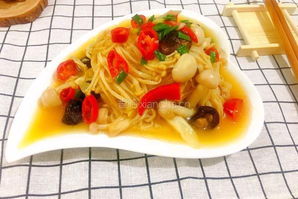 素炒三菇的做法图解6