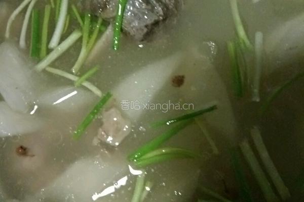 白萝卜炖排骨的做法图解7