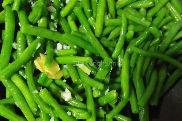 干煸四季豆的做法图解4