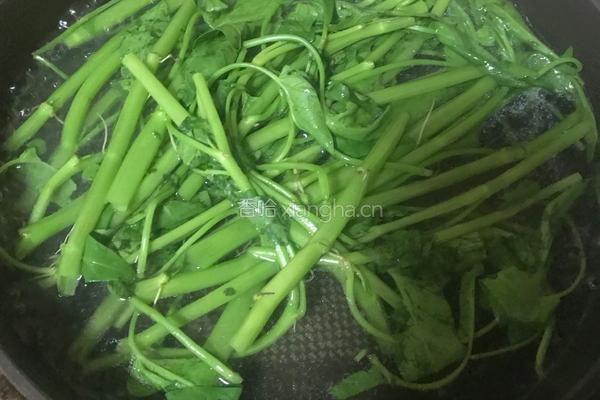 老友空心菜的做法图解2
