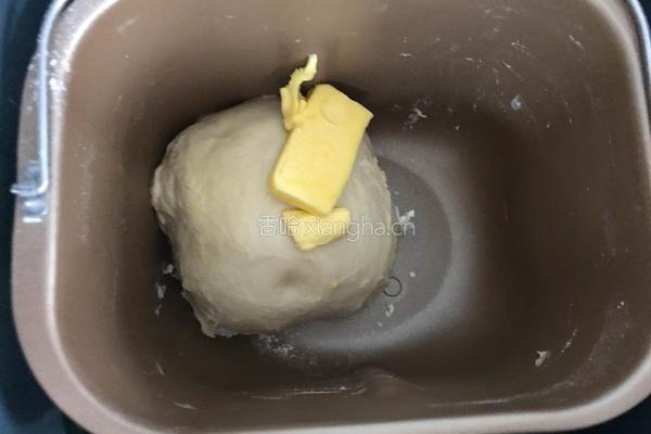 红豆沙大理石土司的做法图解2