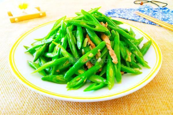 四季豆炒肉丝的做法图解19