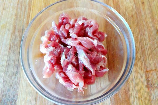 四季豆炒肉丝的做法图解3