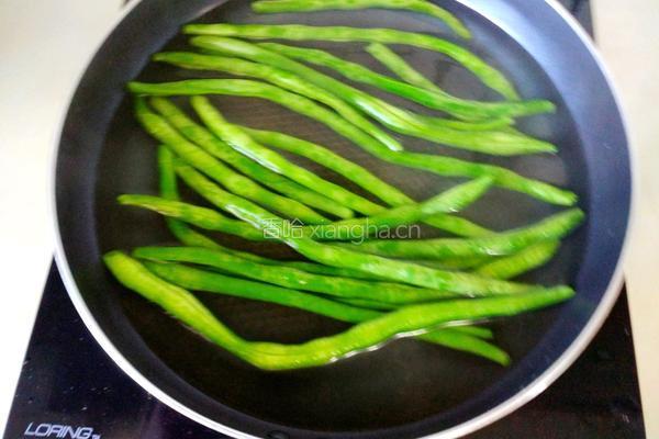 四季豆炒肉丝的做法图解5