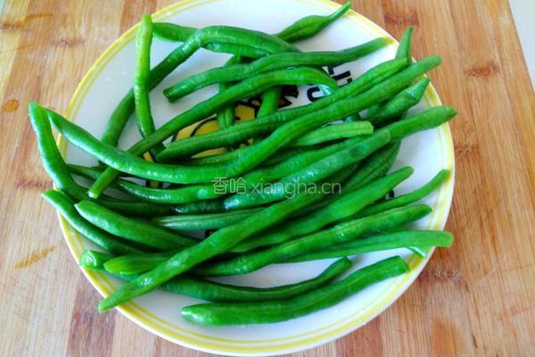 四季豆炒肉丝的做法图解7