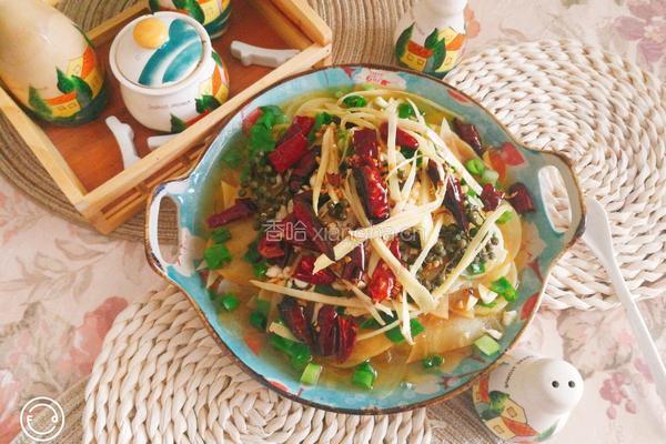 做菜技巧油泼土豆片