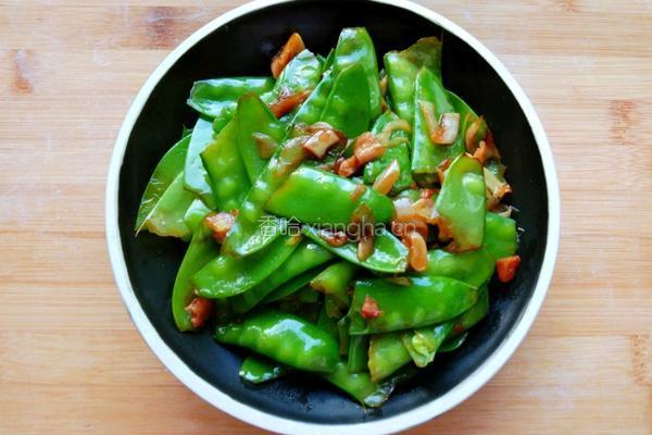 清炒荷兰豆的做法图解7