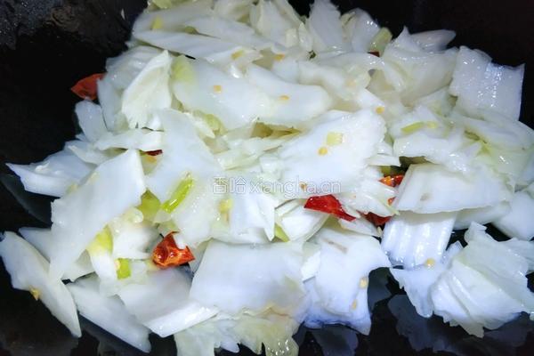 醋溜白菜邦的做法图解7