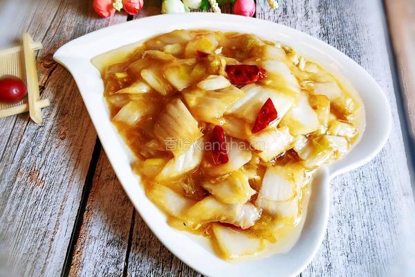 醋溜白菜邦的做法图解12