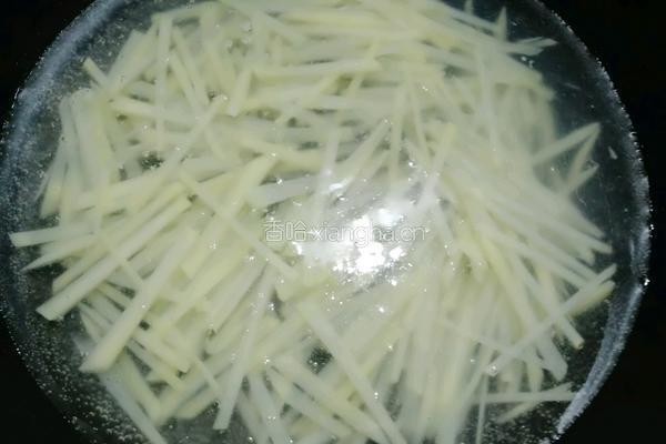 醋溜土豆丝的做法图解4