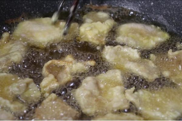 锅包肉的做法图解4