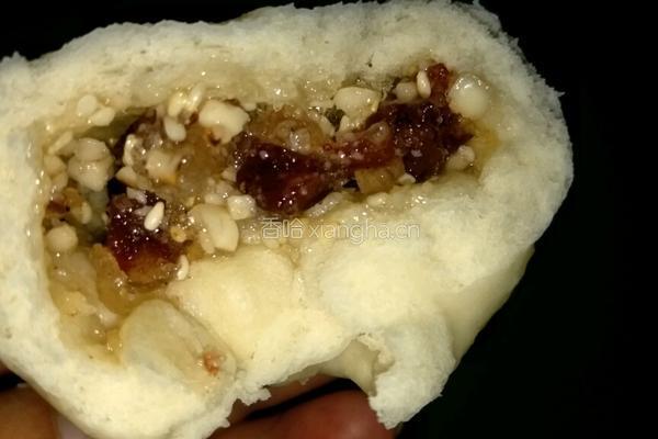 广味腊肠包的做法图解11