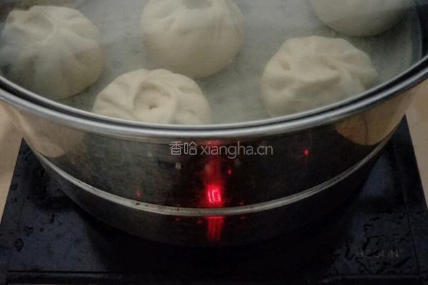 广味腊肠包的做法图解9
