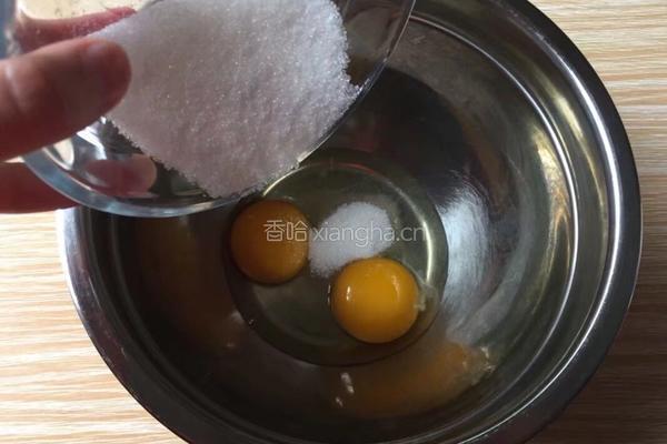 台式马卡龙海绵球蛋糕的做法图解1