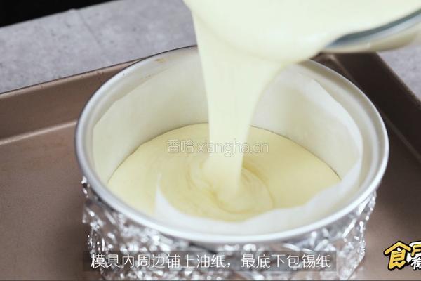 轻芝士乳酪蛋糕的做法图解11