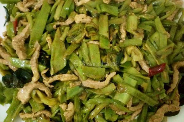 苔干炒肉丝的做法图解5