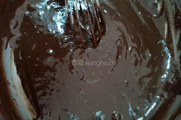 十寸可可戚风蛋糕坯的做法图解7