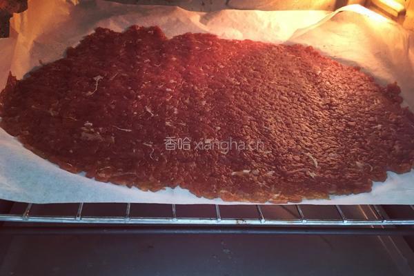 猪肉脯的做法图解5