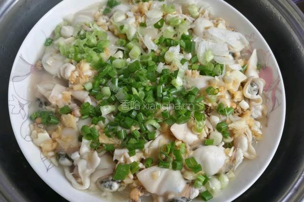 蒜蓉沙螺蒸粉丝