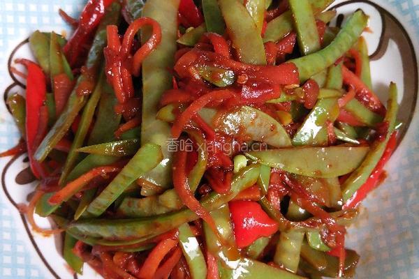 素炒荷兰豆的做法图解7