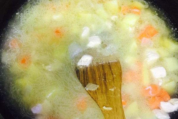咖喱土豆鸡肉的做法图解5