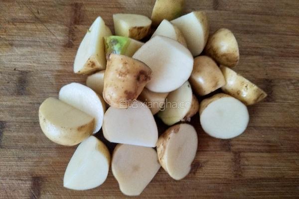 土豆豆沙饼的做法图解2