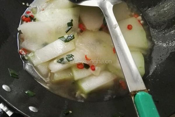素炒冬瓜片的做法图解6