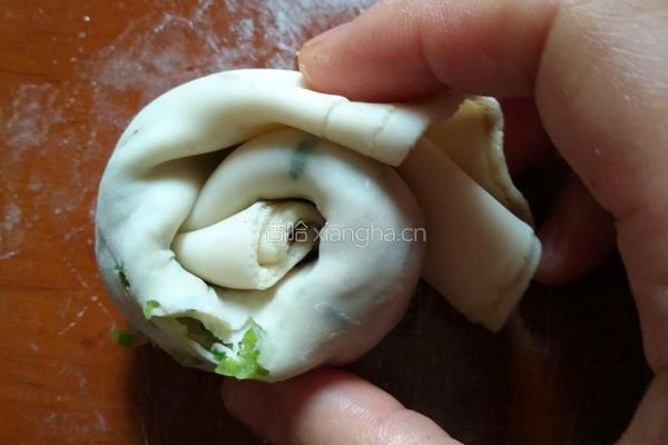 葱油饼的做法图解7