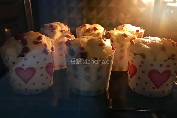 蔓越莓杯子蛋糕的做法图解17